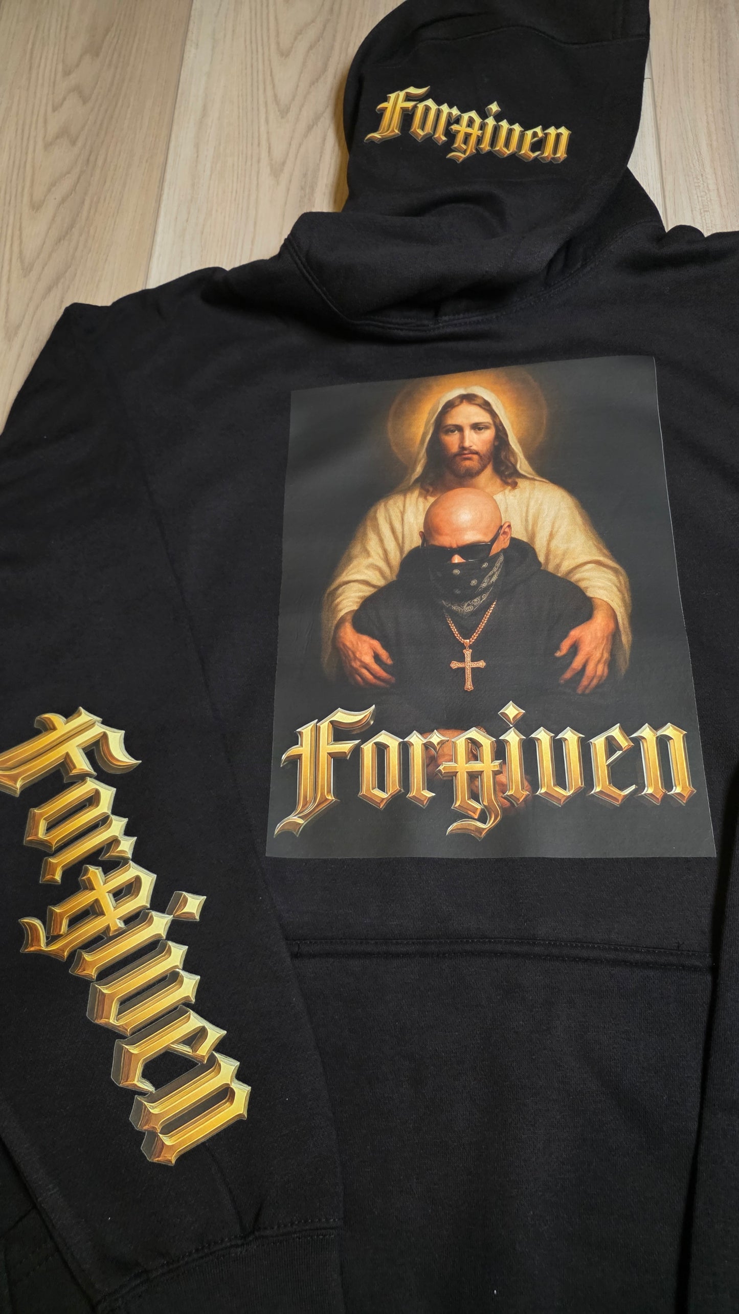 A Forgiven Hoodie (Black)