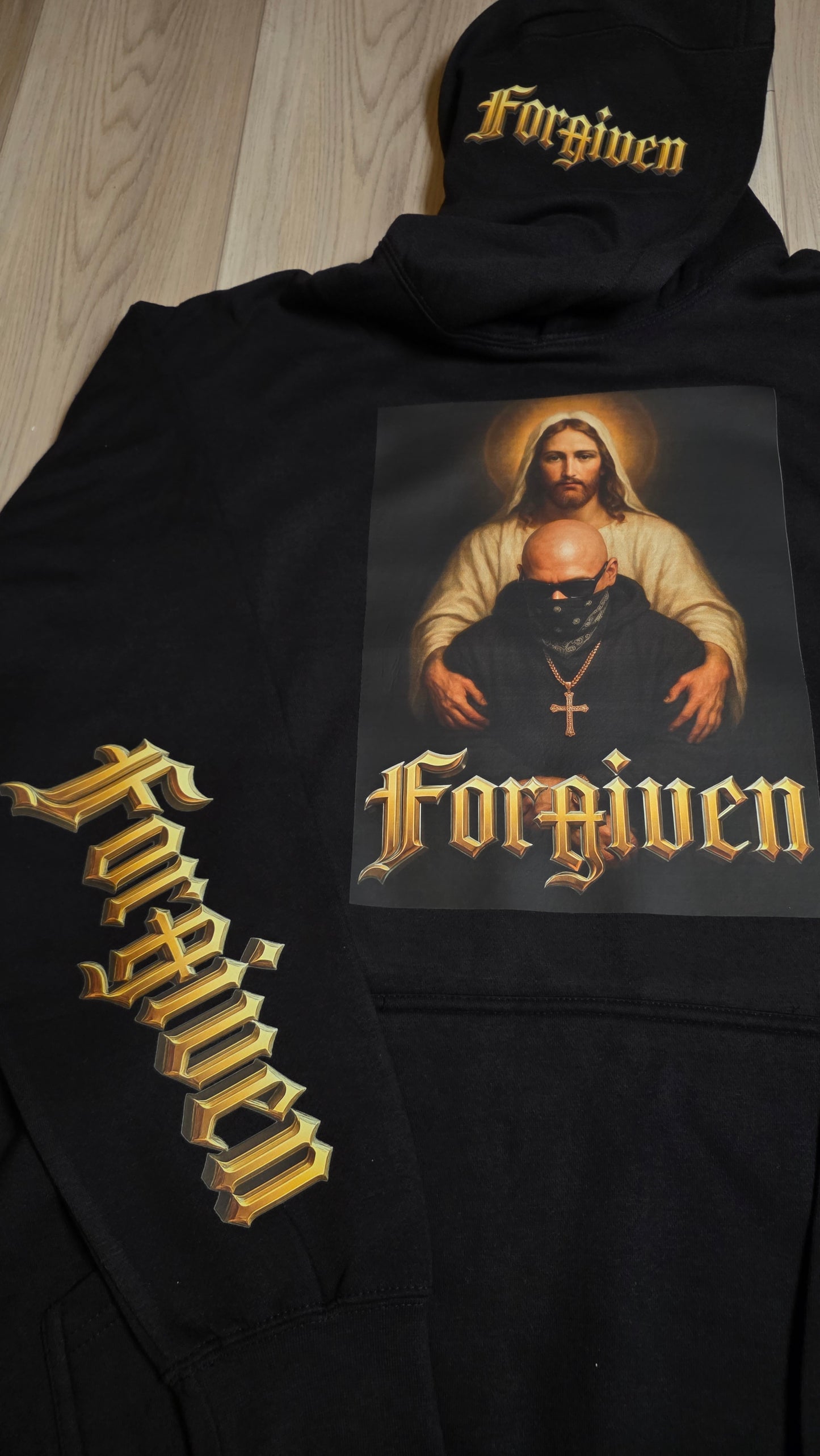 A Forgiven Hoodie (Black)