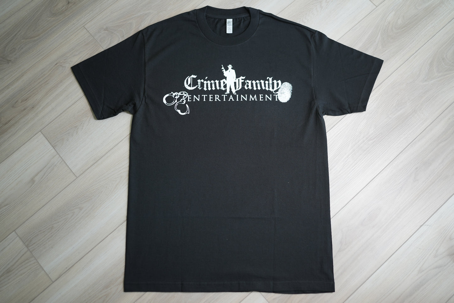 Crime Family Logo T shirt (Black)