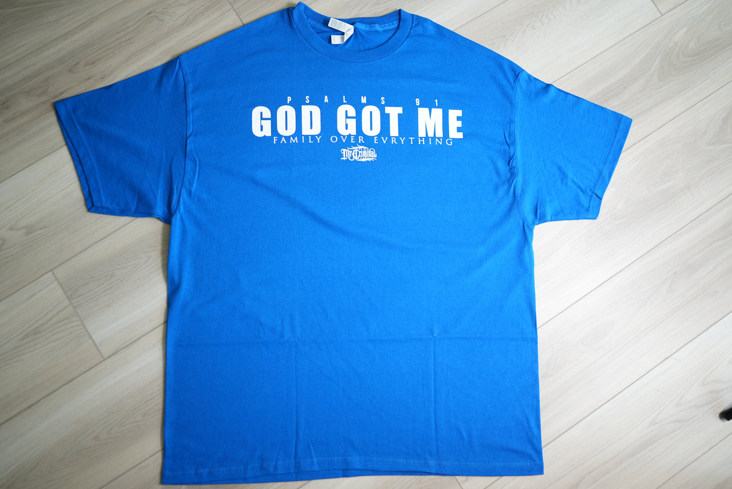 God Got Me T Shirt (Royal Blue)