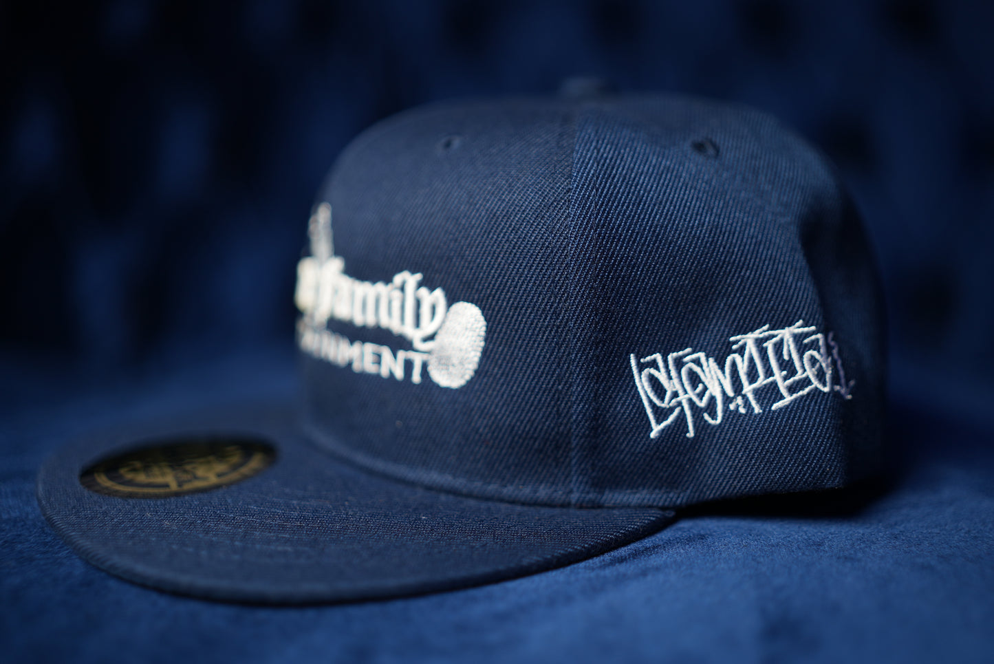 Crime Family Snapback (Navy Blue)