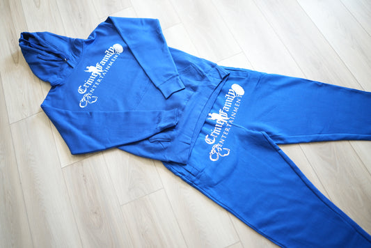 Blue Crime Family Fit (Hoodie and Sweatpants) SET