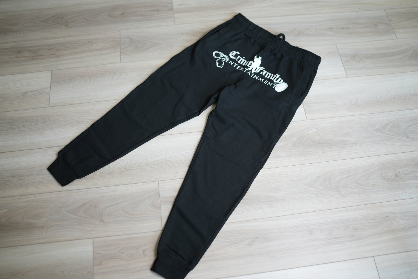 Crime Family Logo Sweatpants (Black)