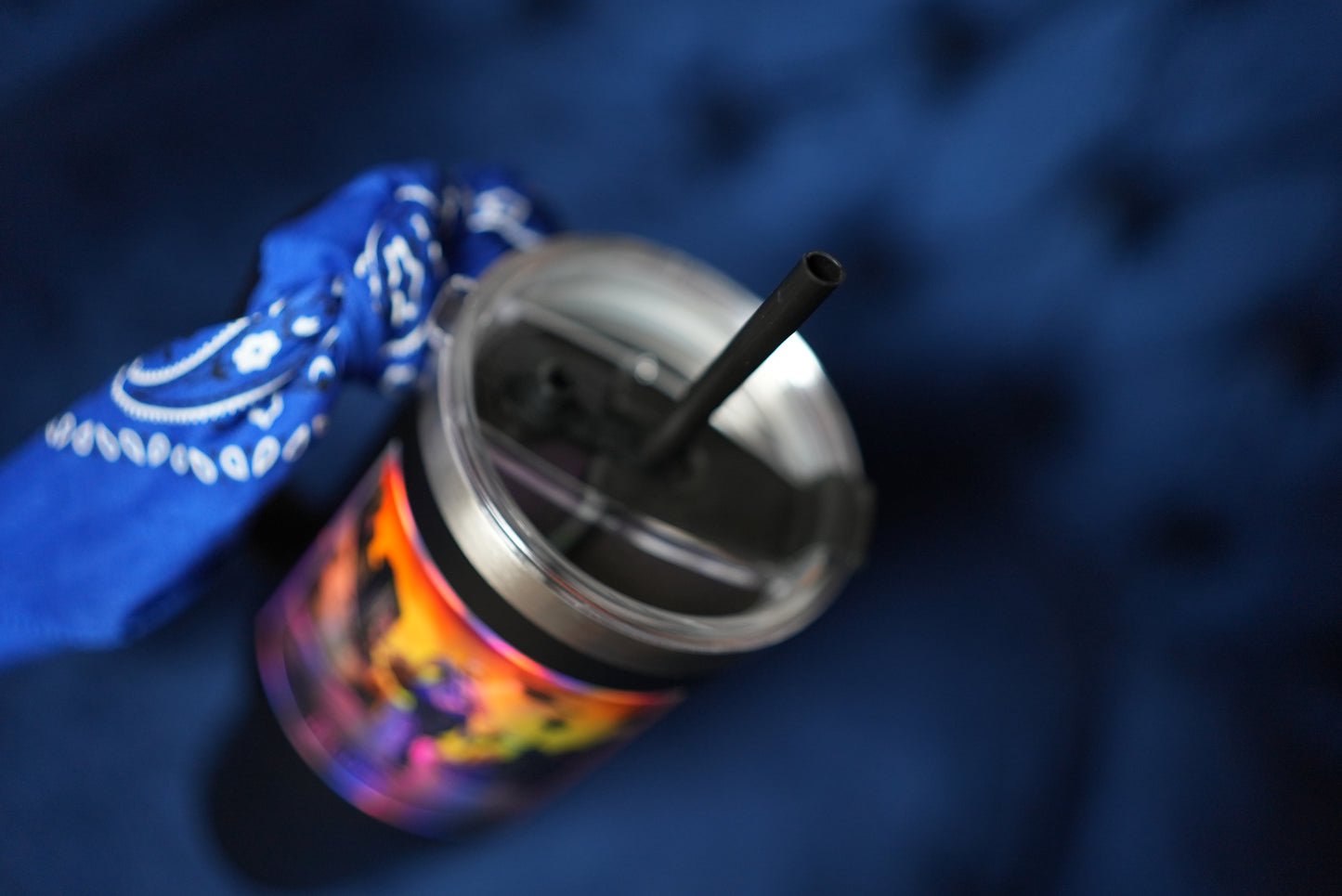 Chasin The Bag 40 Ounce Tumbler With Bandana