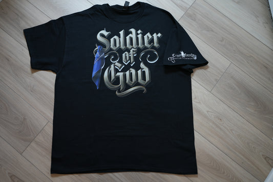 A Soldier Of God T Shirt (Black)