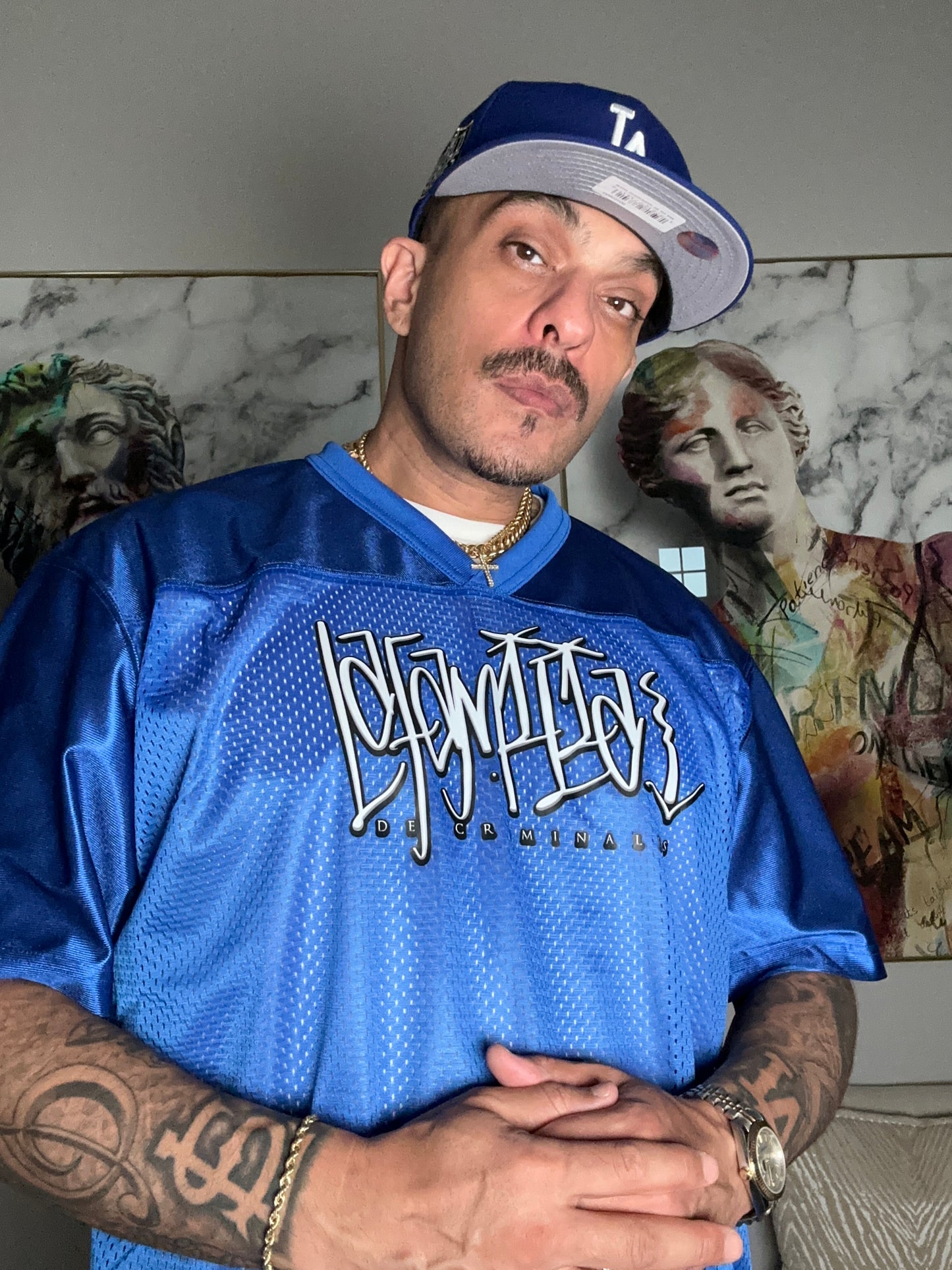 A La Familia Royal Blue Jersey