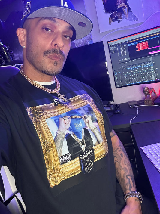 Album cover Soldier Of God  T Shirt (Black)